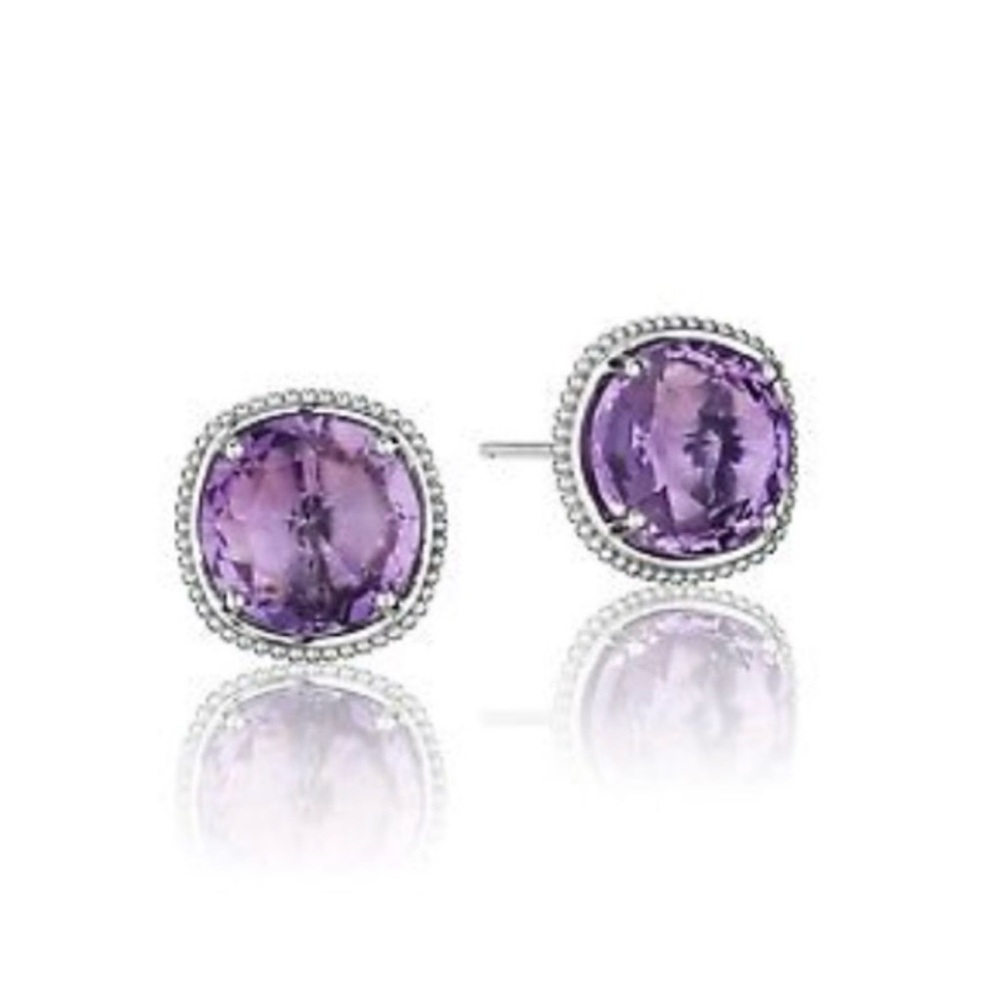 Tacori Lilac Blossoms Bold Simply Gem Stud featuring Amethyst
style SE15601